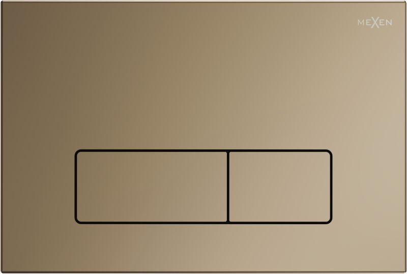 Przycisk spłukujący Mexen Fenix 13 złoty szampański 1 szt.