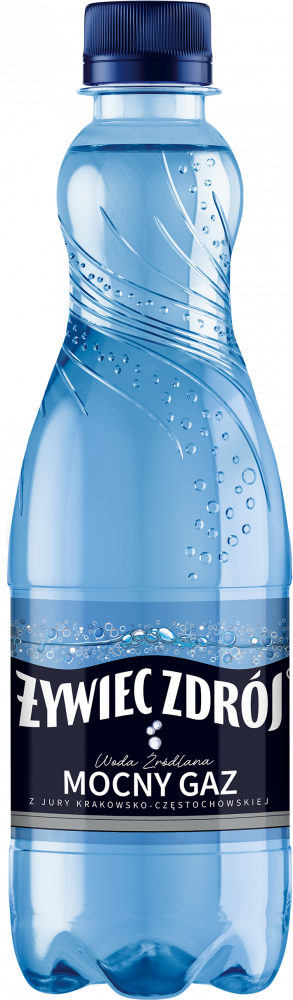 Woda mocno gazowana Żywiec Zdrój, 0.5l, butelka PET