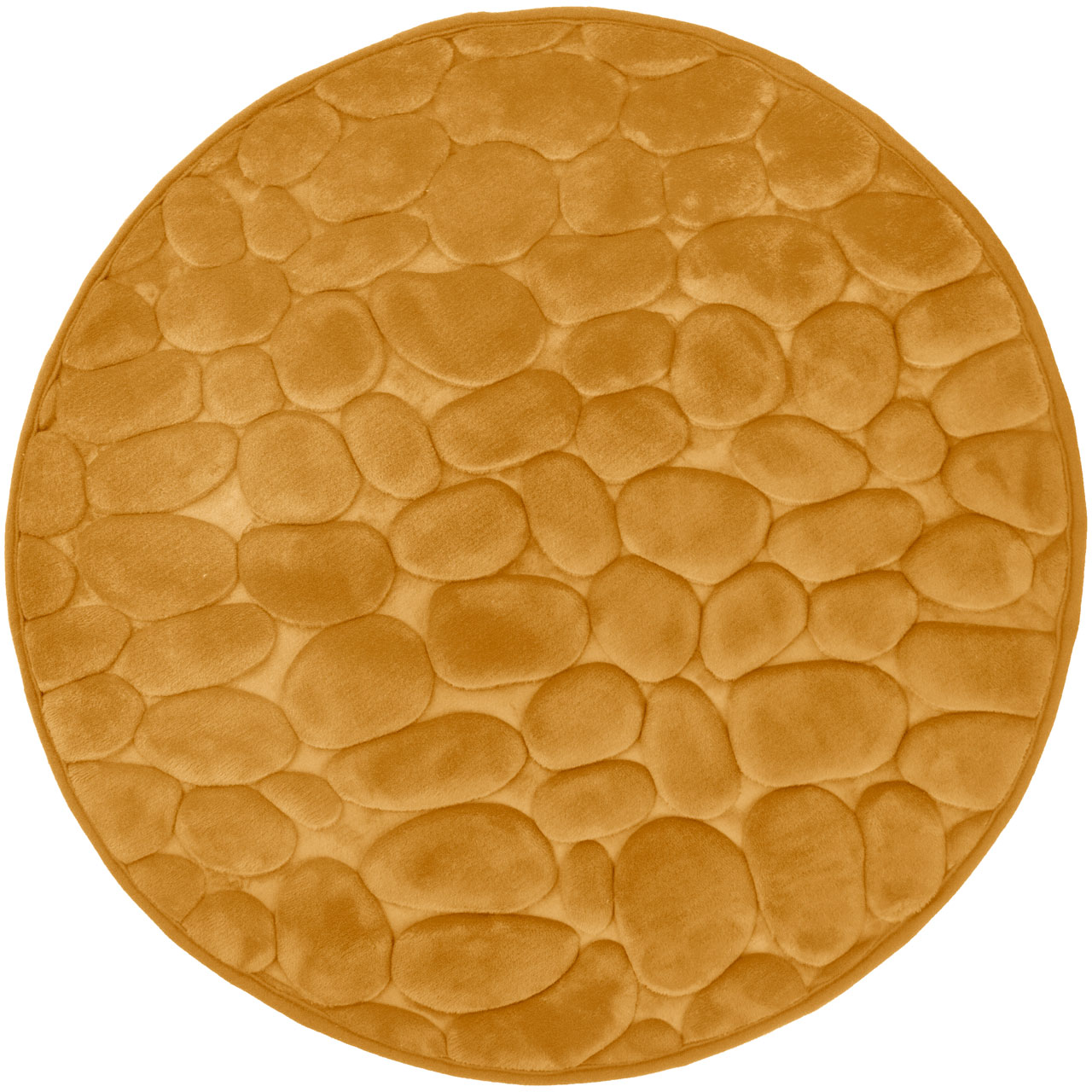 Duschy Bellarina dywanik łazienkowy 60x60 cm okrągły złoty 767-41 - Wysyłka w 24h