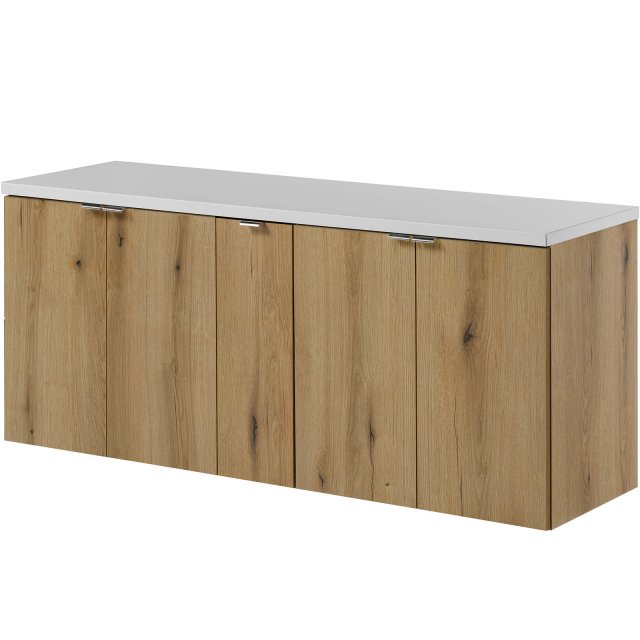COMAD Zestaw mebli NOVA OAK 2 szafki 60 cm z drzwiami, szafka 20 cm,