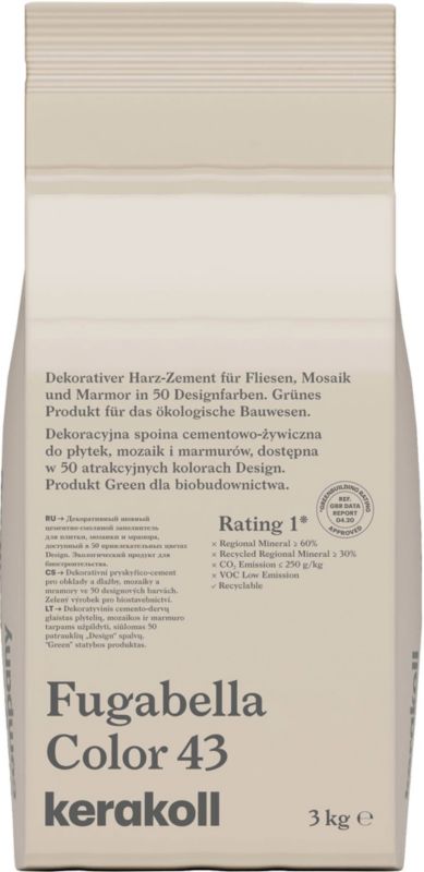 Fuga Kerakoll Fugabella Color 43 3 kg