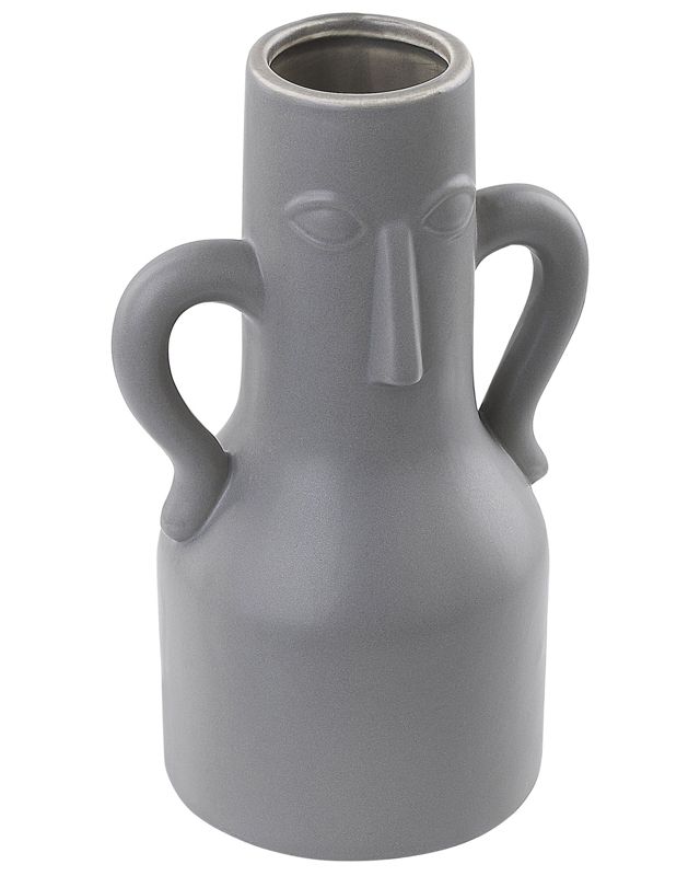 Wazon na kwiaty Tripoli Ceramika Szary 1 szt.