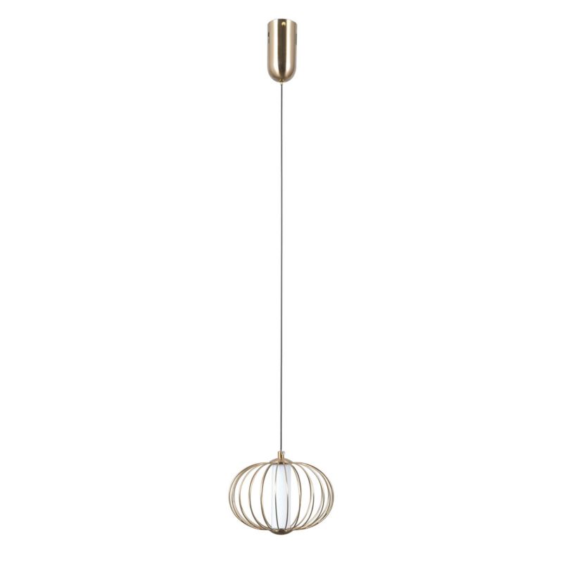 Lampa wisząca Italux RABEL złota 1 x LED 5W 432lm wym:120x20x20cm IP20 -1 szt.