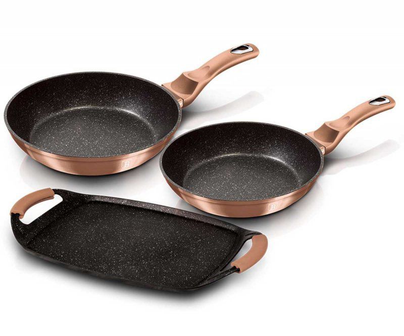 Zestaw patelni Berlinger Haus granitowe BH-1669 1szt