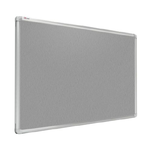 Tablica tekstylna w ramie aluminiowej ALLboards 60x40 cm filc szary 1 szt.