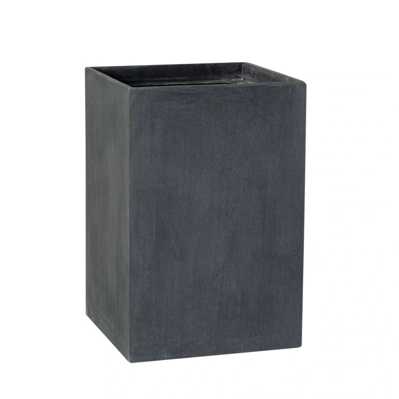 Donica z włókna szklanego D100C grafitowy beton Z Wkładem SWIP 17 l 1 szt.