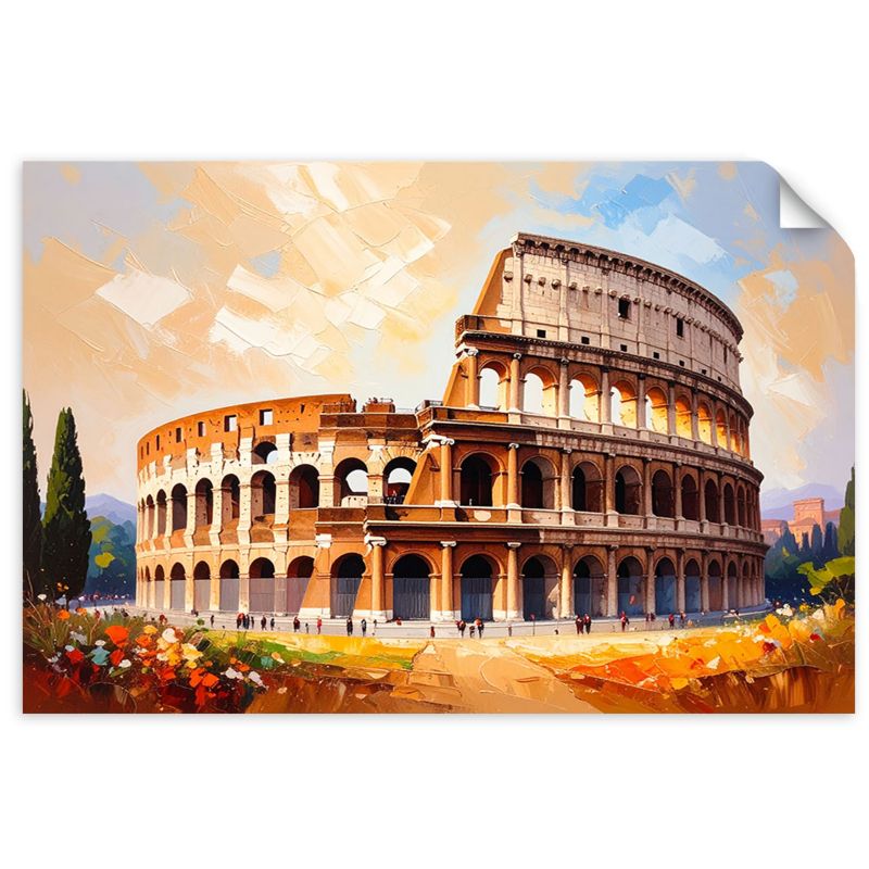 Naklejka na ścianę Feeby Koloseum Rzym Widok 60x40cm 1szt