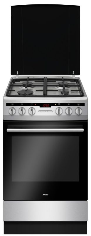 Kuchnia gazowo-elektryczna Amica 57GE3.33HZpTaDA(Xx) PIZZA 1szt.