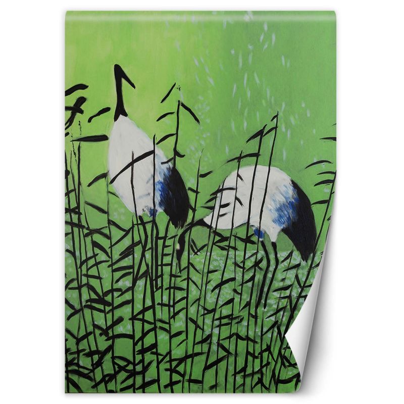 Fototapeta Feeby Ptaki czaple malowane 100x140 1 szt