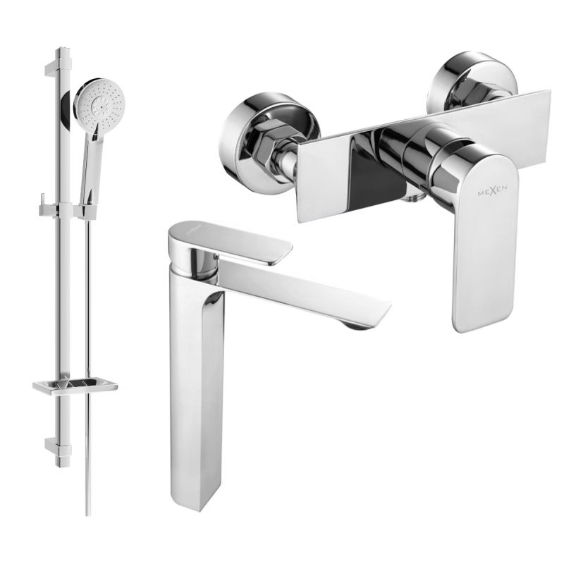 Zestaw prysznicowy Mexen Alexa chrom 71214DQ40-00 1 szt.