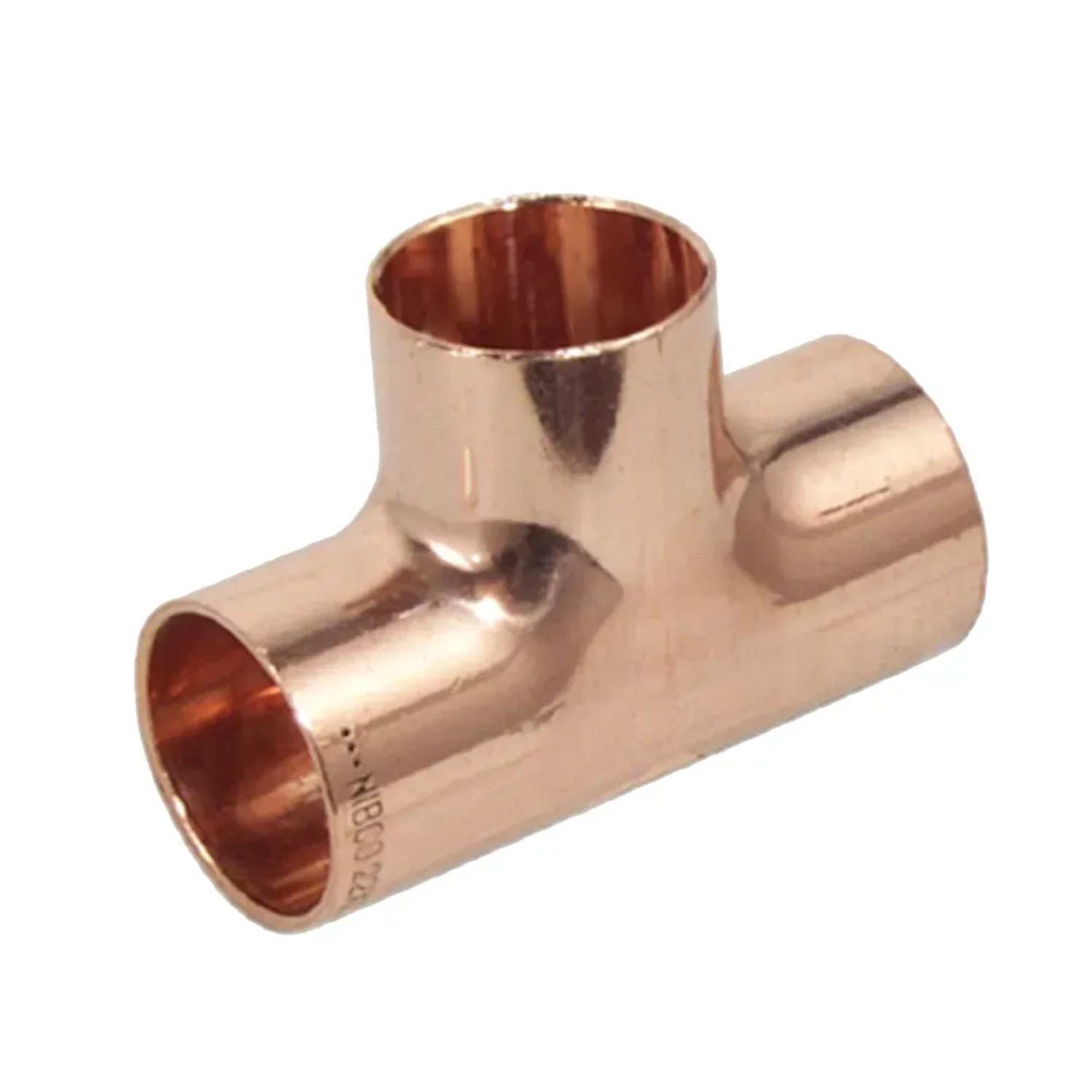 Trojnik redukcyjny 22x15x22mm miedź