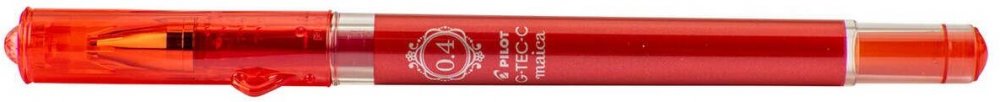 Długopis żelowy Pilot G-Tec Maica, 0.4mm, czerwony