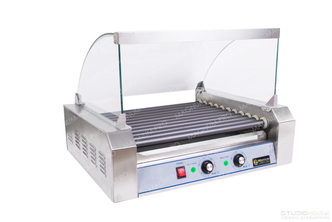 Teflonowy rolkowy podgrzewacz do parówek - 11 rolek