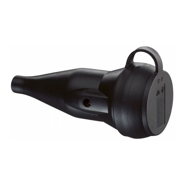 Gniazdo gumowe 2P+Z 16 A z klapką