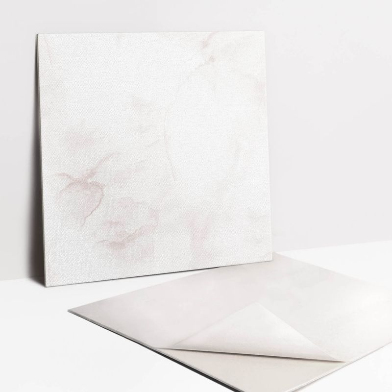 Kafelki samoprzylepne Tulup 30x30 cm Delikatny jasny marmur 9 szt.