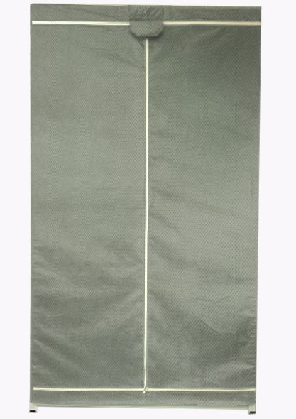 Pokrowiec ochronny na regał MODO24 270X75X30 cm futerał na stojak szary 1 szt.