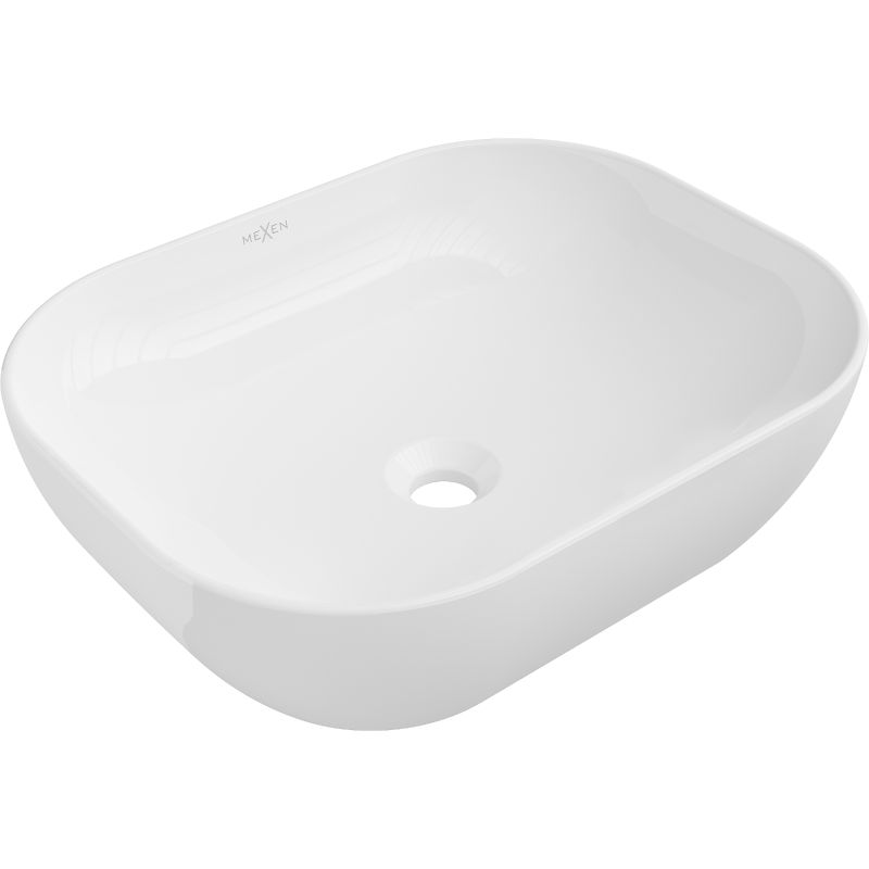 Umywalka nablatowa Mexen Rosa biała 50x40 cm 1 szt.