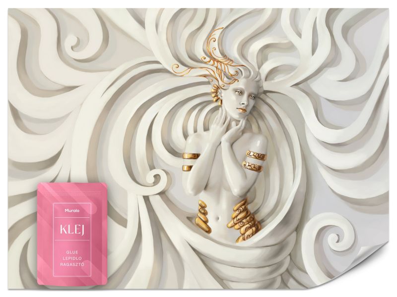 Fototapeta Muralo Meduza Abstrakcja Sztuka 200x140 cm 1szt.