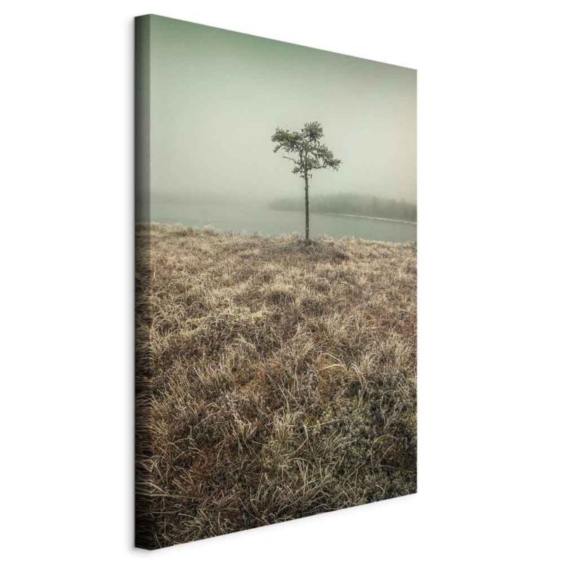 Obraz Artgeist Nad brzegiem jeziora 40 x 60 cm płótno włoskie 1 szt