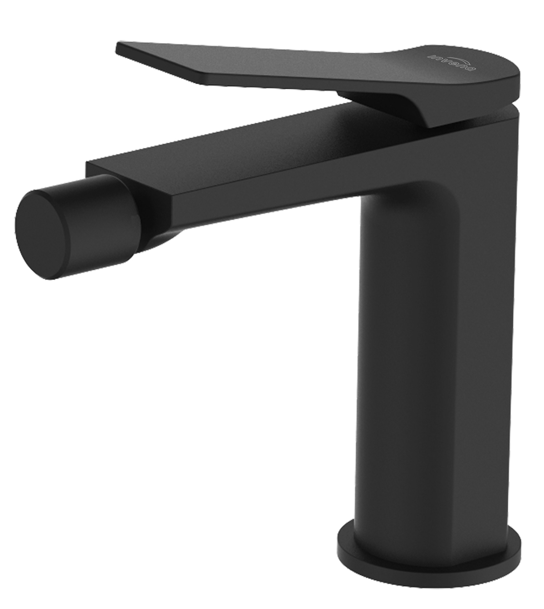 Invena Neri bateria bidetowa stojąca czarny mat BB-01-004 - Wysyłka w 24h