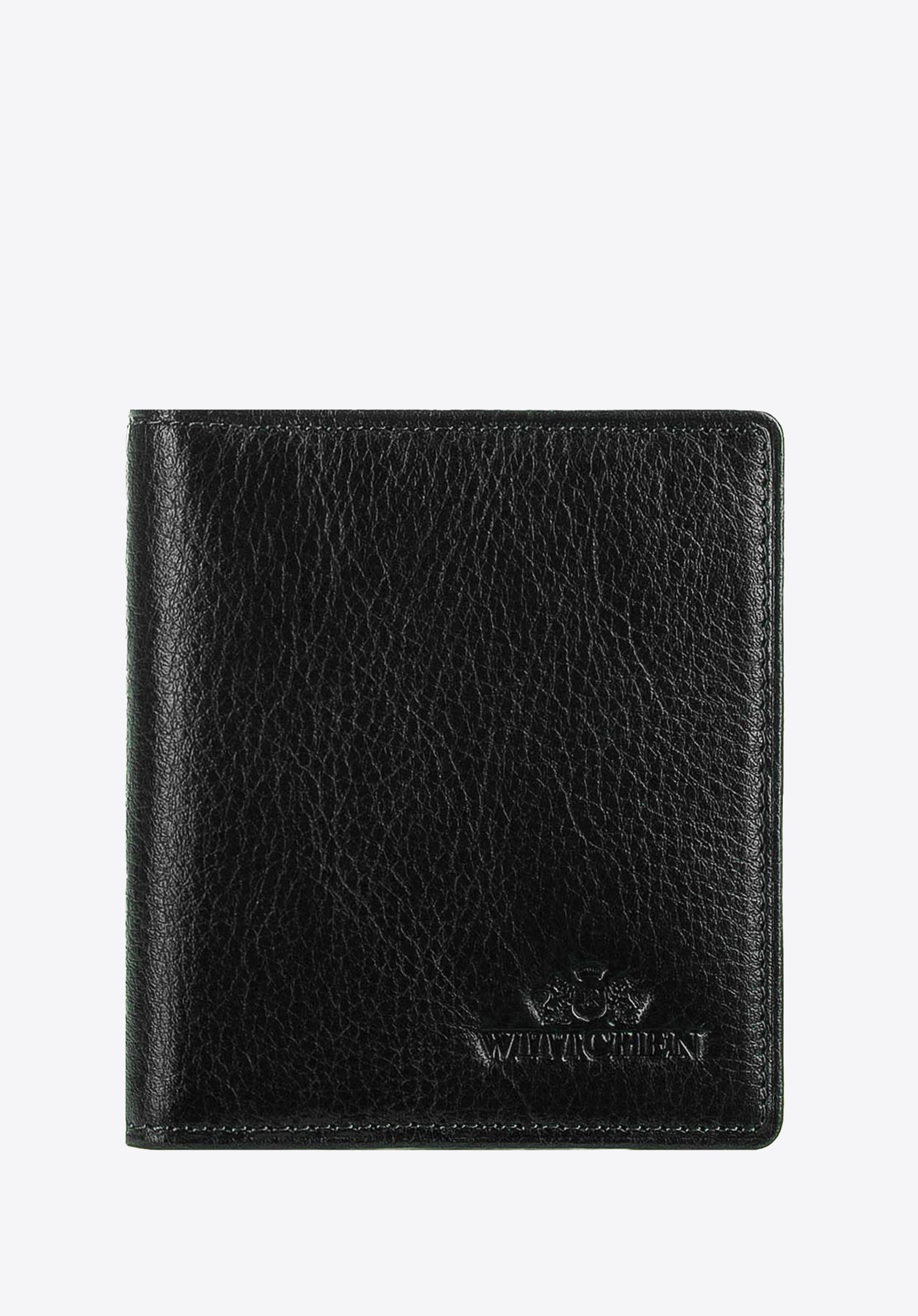 Etui na karty skórzane klasyczne czarne