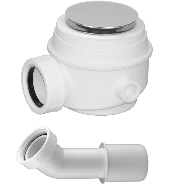 OMNIRES Syfon wannowo-brodzikowy chrom połysk WB01XCR