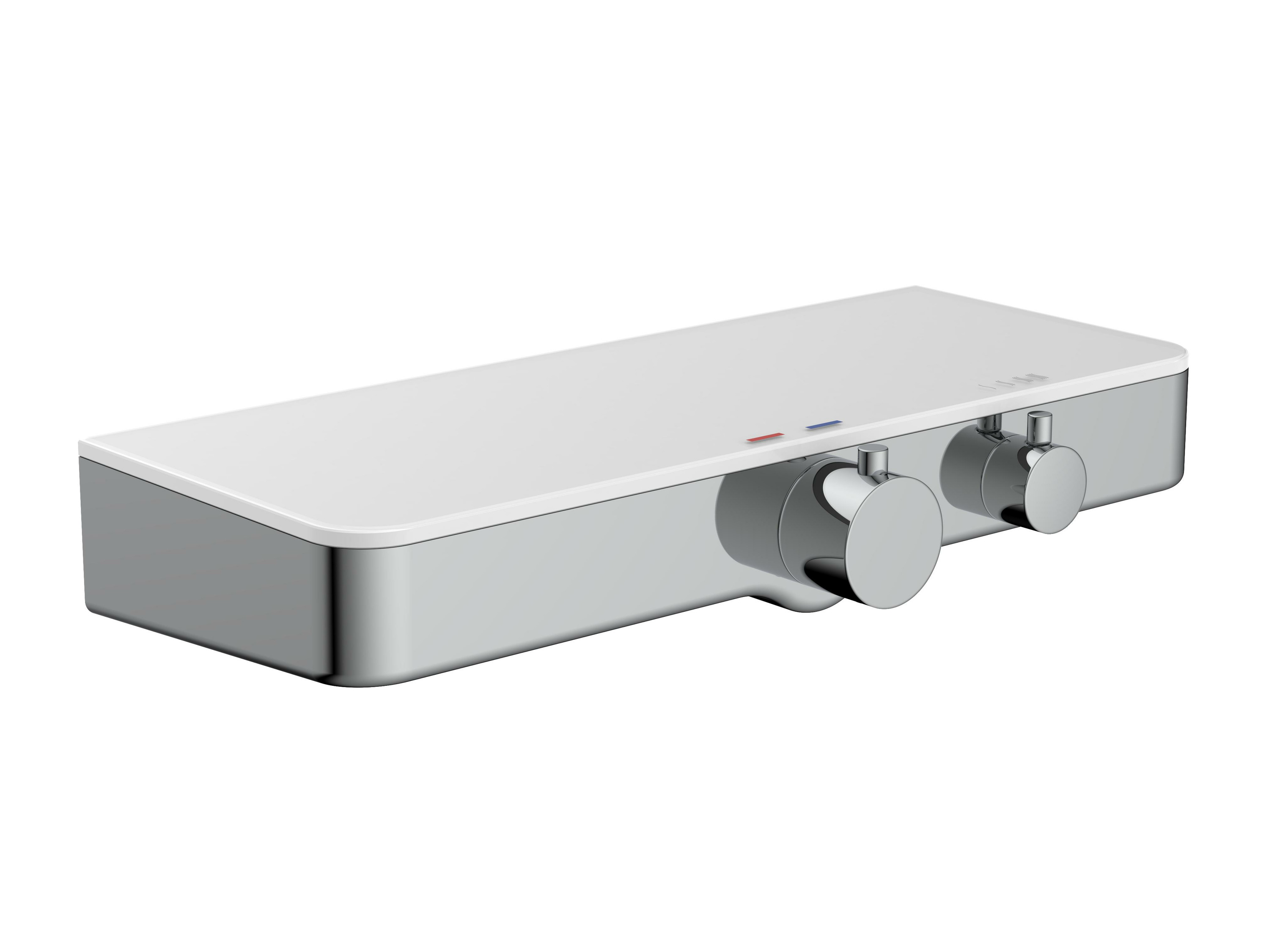 Schütte Bateria prysznicowa Ocean z termostatem Chrom/ biały