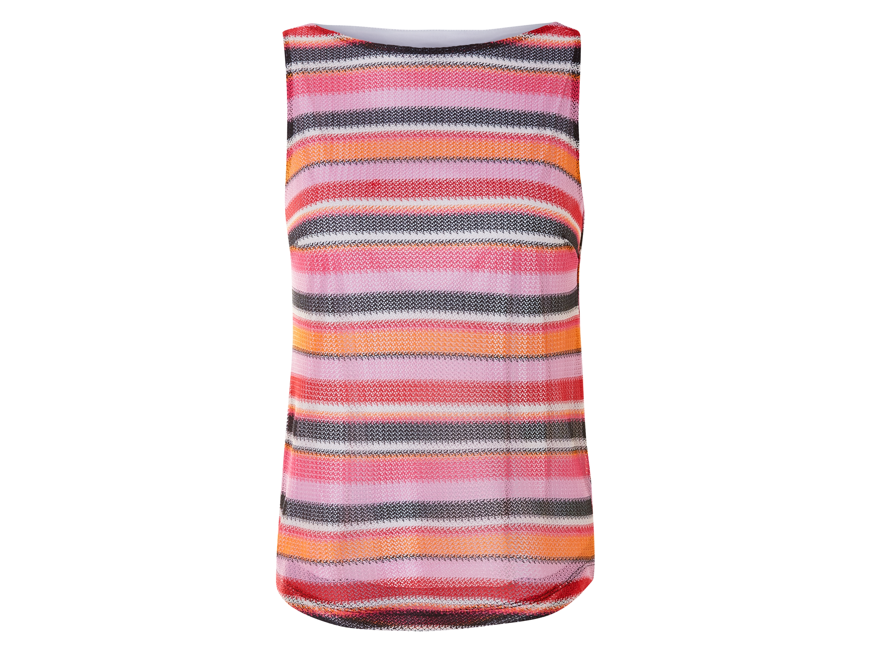 esmara Top dzianinowy damski czerwony/różowy/pomarańczowy, 42