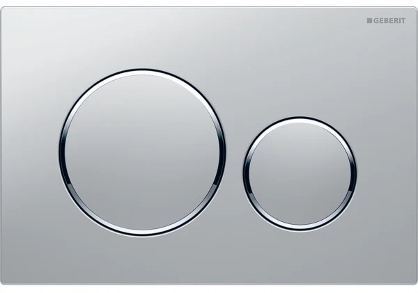 Darmowa Dostawa - Przycisk spłukujący do wc chrom błyszczący-chrom mat Geberit Sigma 115882JQ1