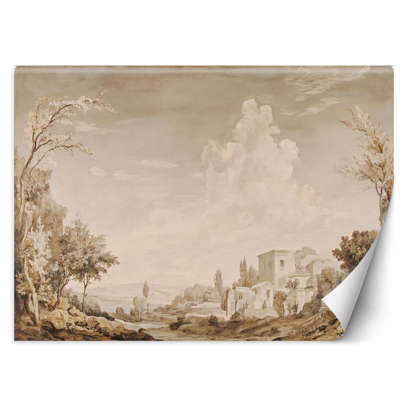 Fototapeta Feeby Krajobraz w Sepii 450x315 1 szt