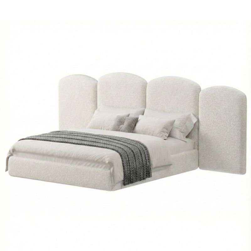 Łóżko Tapicerowane RAVELLO 140x200 Stelaż Pojemnik Na Pościel Abriamo 04 1 szt.