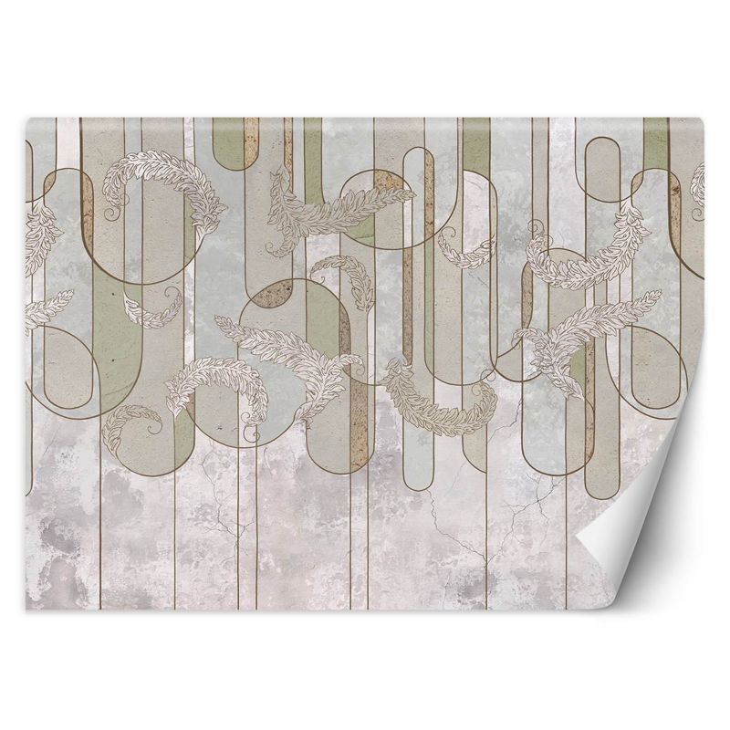 Fototapeta Feeby Skandynawska minimalistyczna abstrakcja w beżu 200x140 1 szt