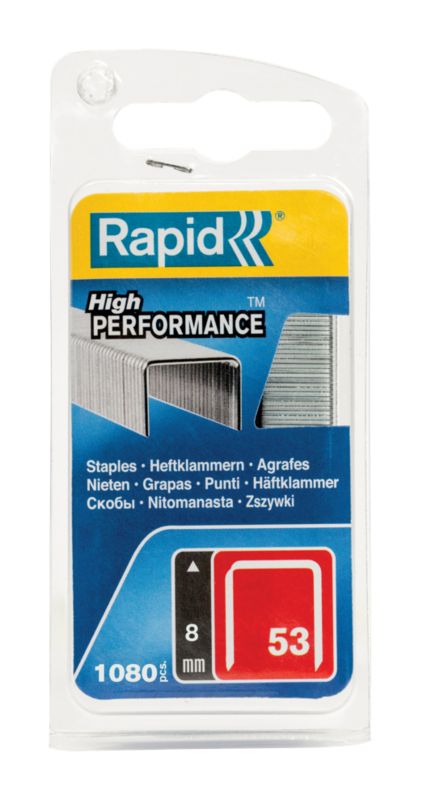 Zszywki galwanizowane Rapid 53/8 mm 1080 szt.