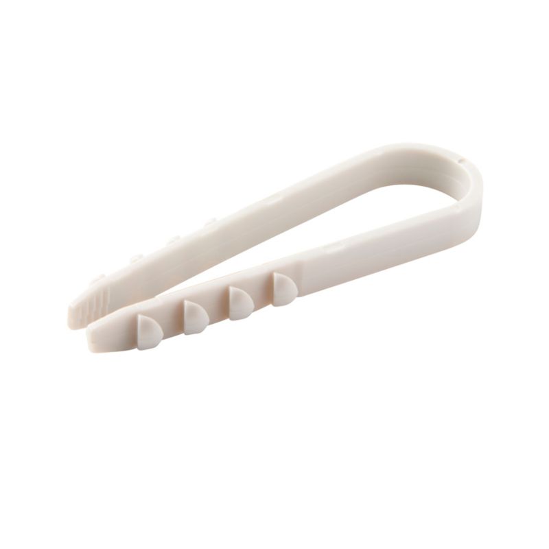 Uchwyty kablowe okrągłe 8-20 mm szare 50 szt.