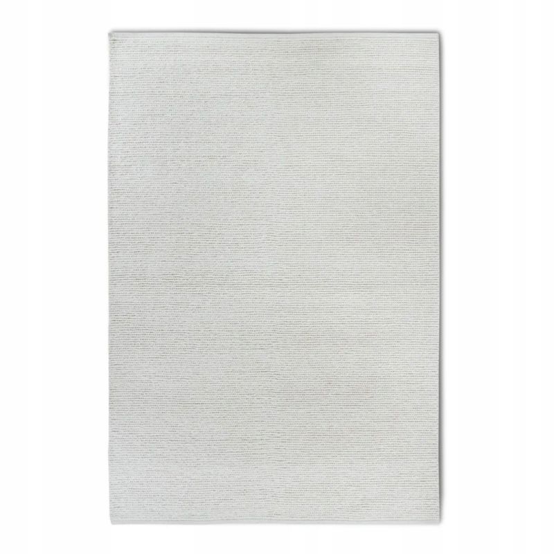 Dywan Villeroy&Boch wełniany pętelkowy 60x90cm, ręcznie tkany kremowy jednokolorowy 1 szt.