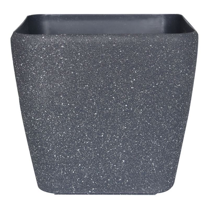 Donica Verve plastikowa kwadratowa 35 cm szara