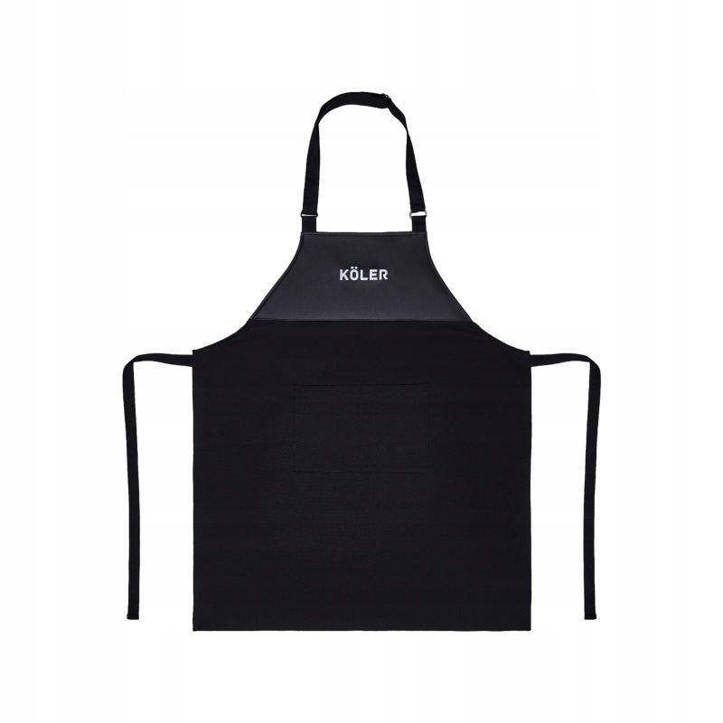 Fartuch KOLER do Grillowania Premium Czarny Kuchenny wzmocniony 1 szt.