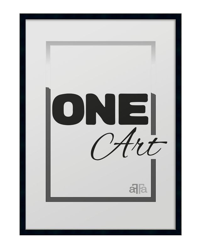 Ramka na zdjęcia duża Hekla 61x91,5 MDF plakat czarny 1szt.