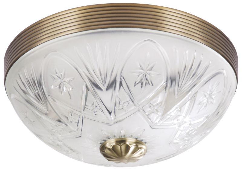 Plafon sufitowy lampa Rabalux Annabella brązowo-biały 2 x E27 x 60W IP20 wym: 18 x 32 x 32 cm - 1 szt.