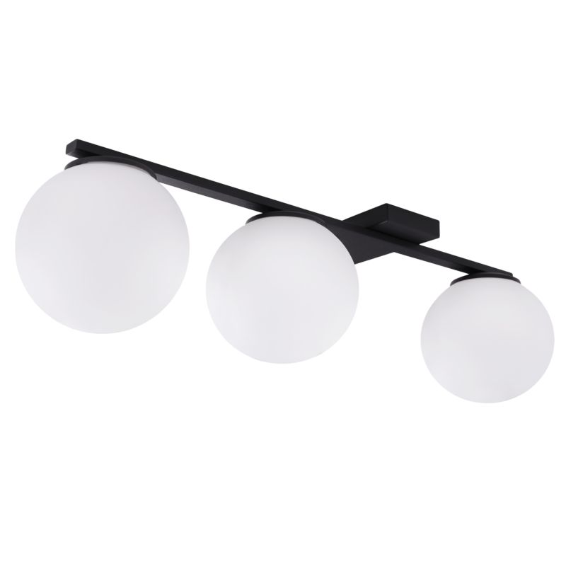 Lampa sufitowa wisząca Light Home LH Alta 3x E14 40W czarny 1szt.