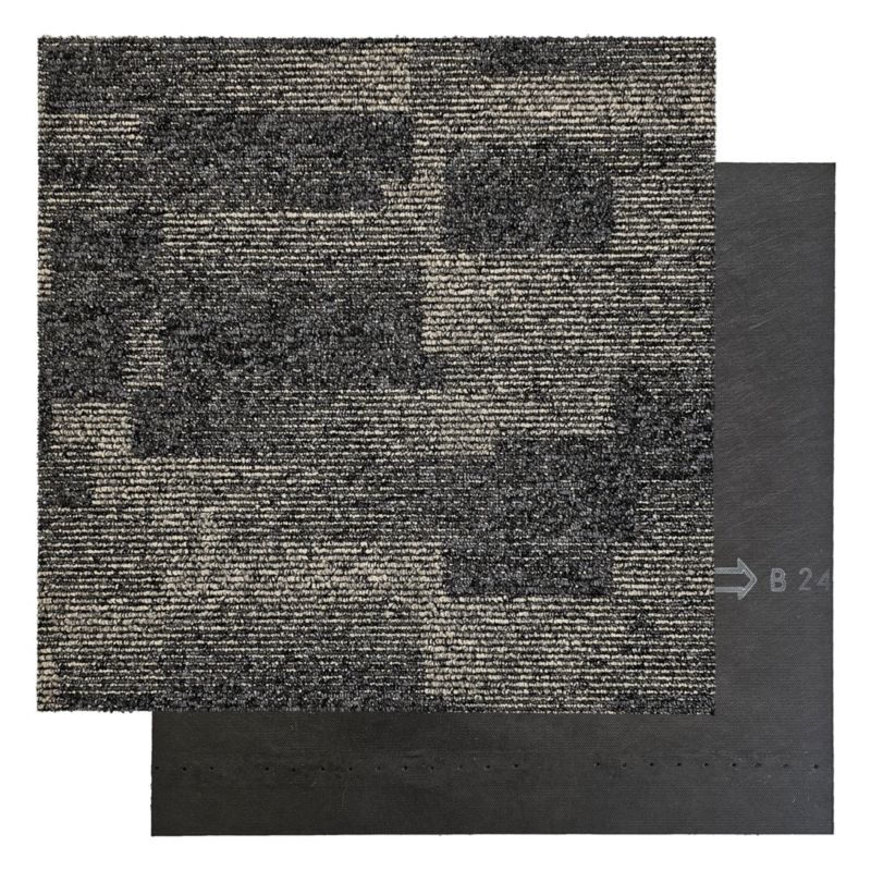 Płytka dywanowa VIENNA BLOCKX 07 szaro beżowa do biura, do sklepu, do salonu 5m2