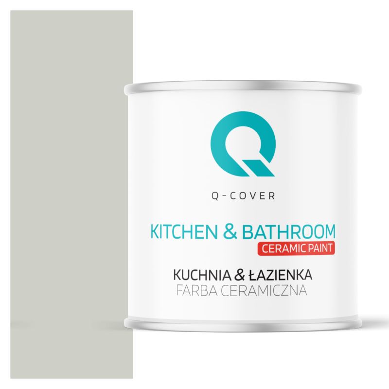 Farba Ceramiczna Kuchnia & Łazienka Q-Cover Khaki jasny H1762 Głęboki Mat 2L