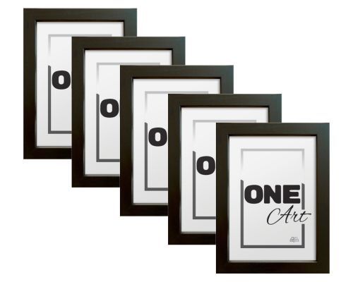 Zestaw ramek Hekla 20x30 czarny 5szt.