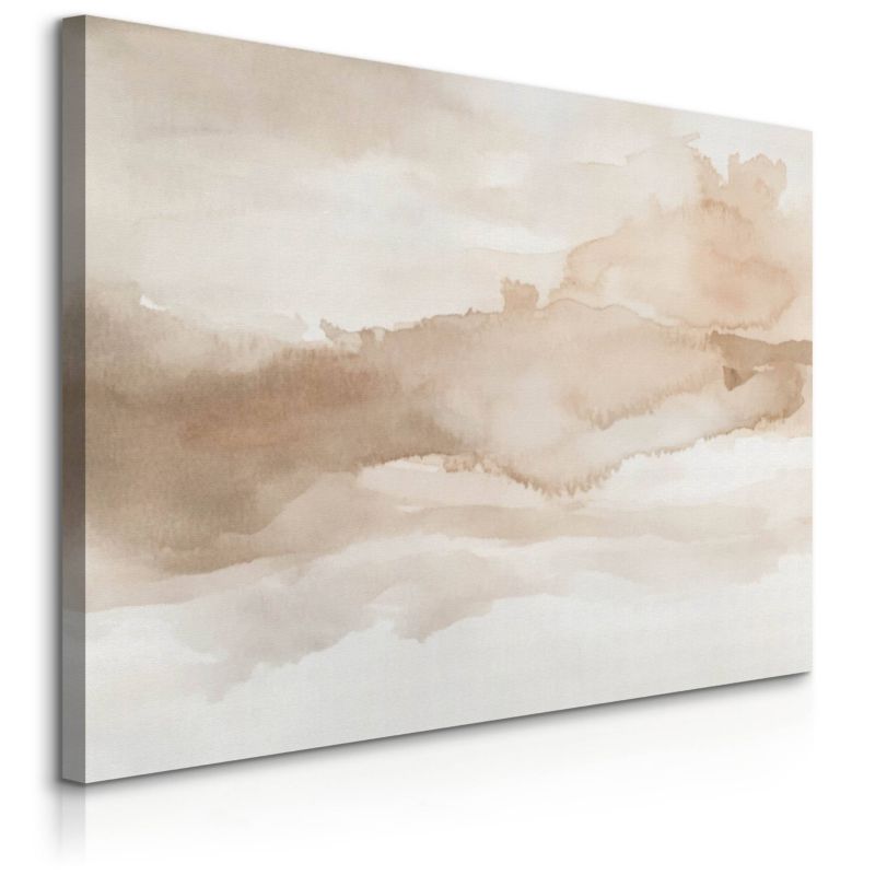 Obraz Muralo Beżowy Mural Abstrakcja Styl Boho 30x20 cm 1 szt.