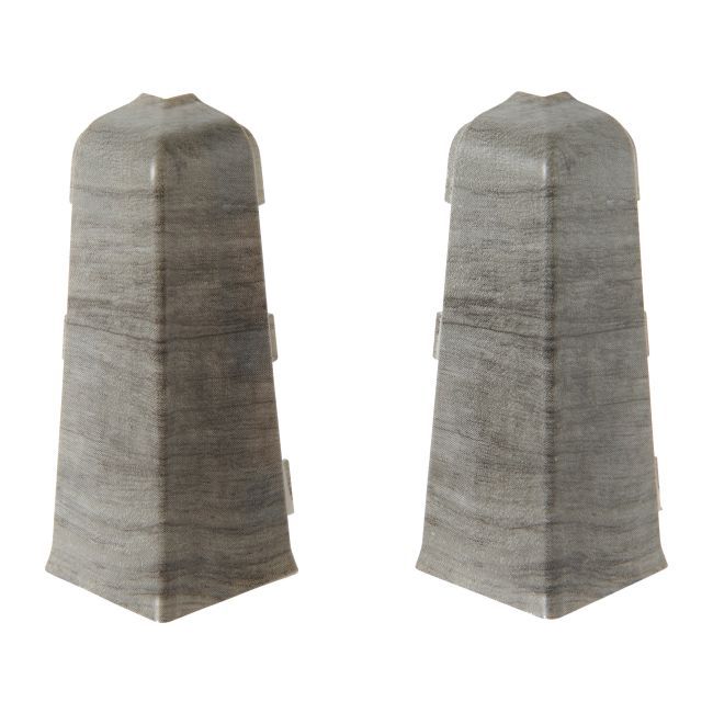 Narożnik zewnętrzny do listwy GoodHome Core PCV 75 mm decor 670 2 szt.