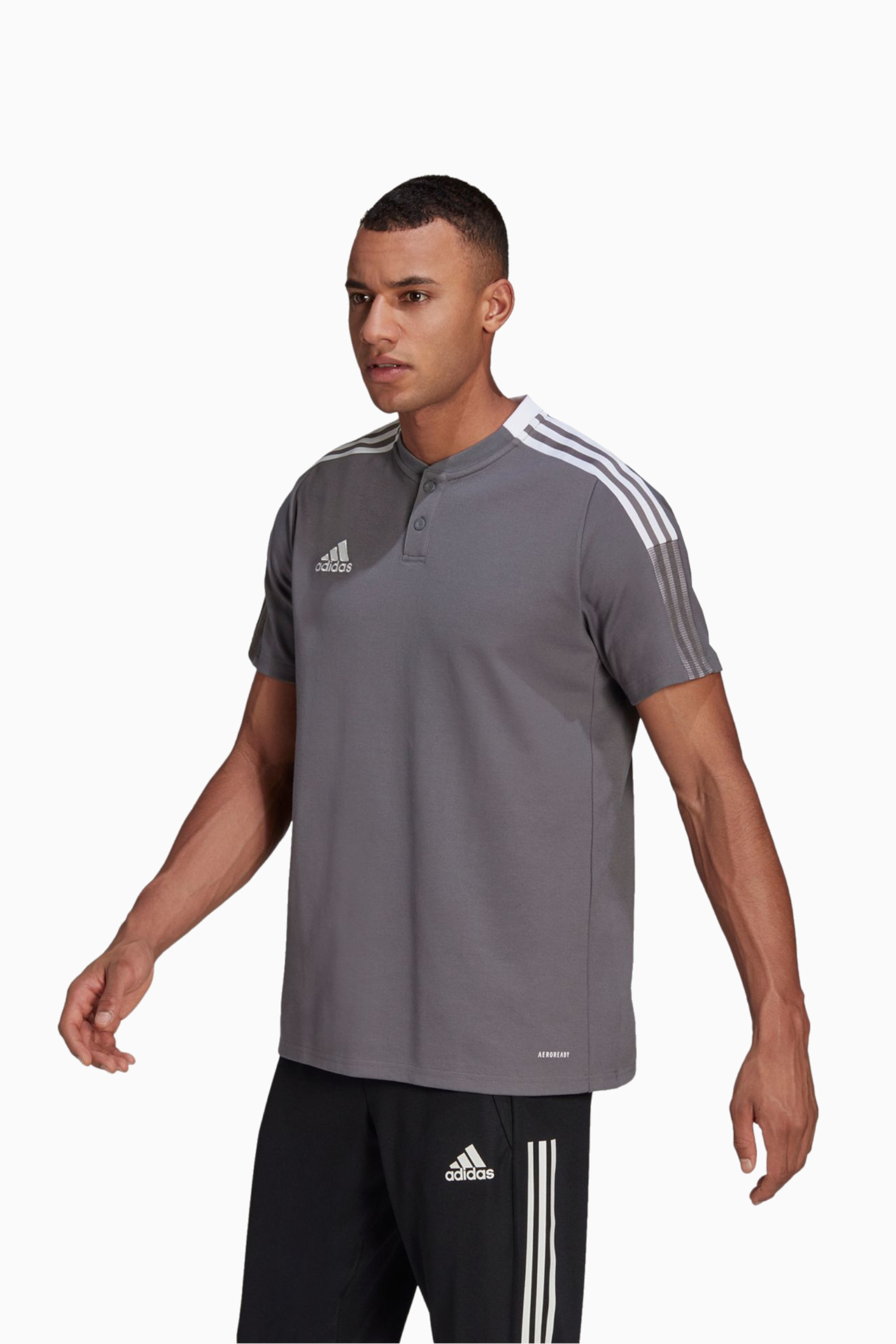 Koszulka adidas Tiro 21 Polo - Szary