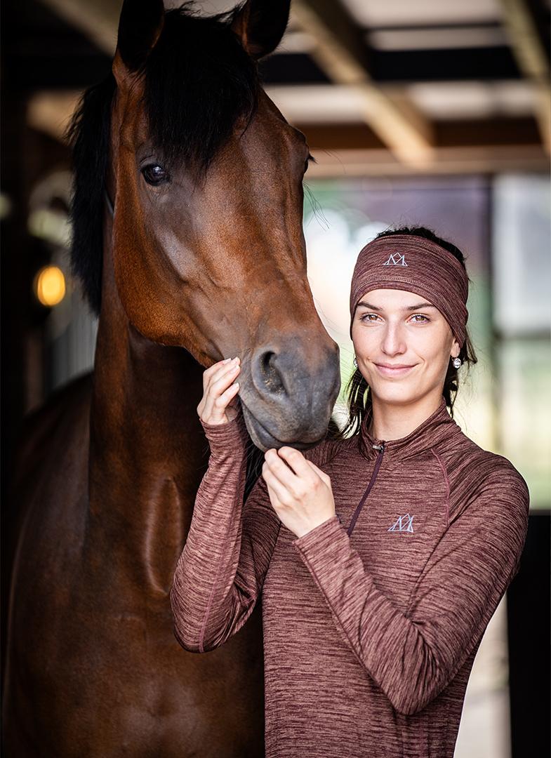 Mountain Horse Mountain Horse Tate opaska pod kask jeździecki 24h