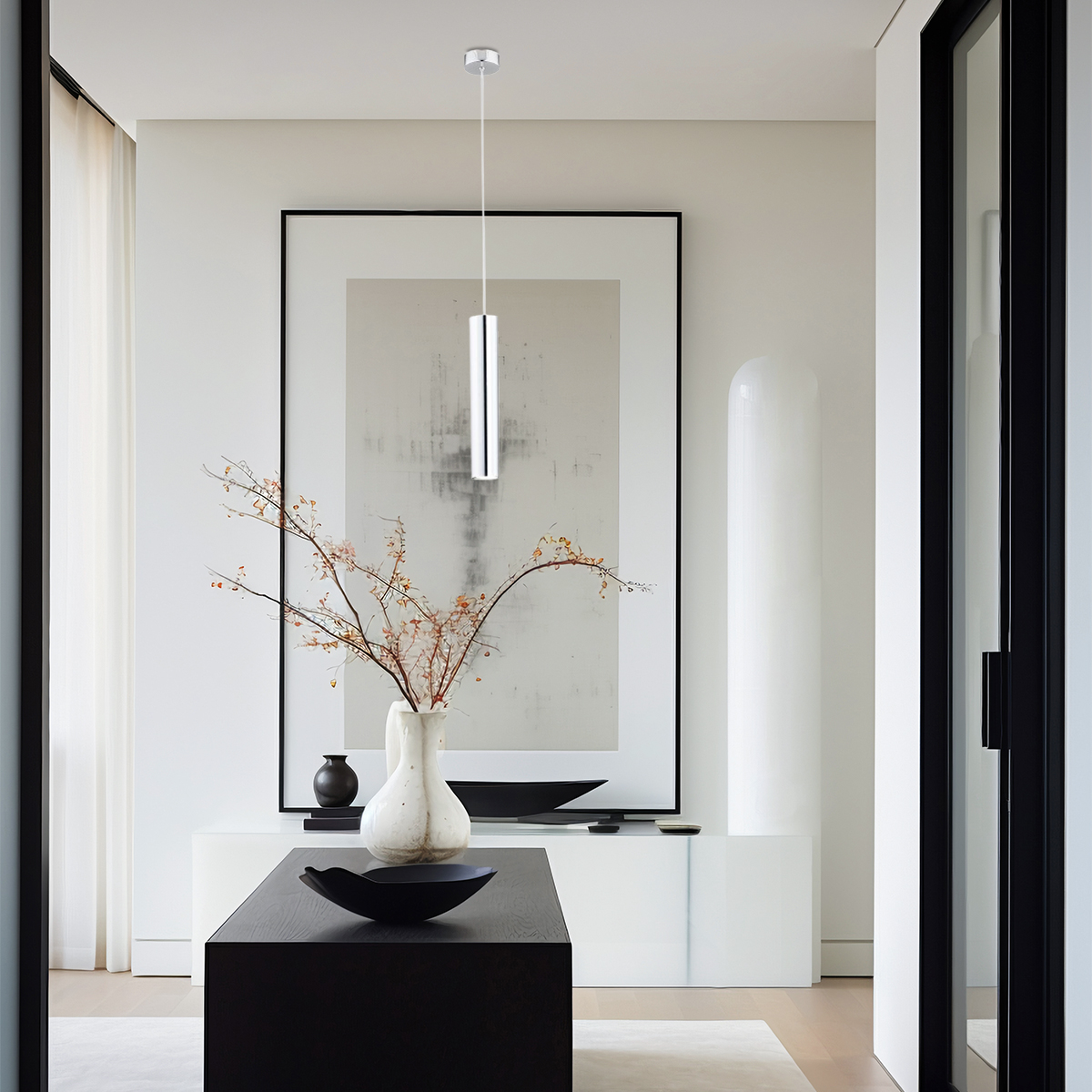 Argon Gomera lampa wisząca 1x50W chrom 3628