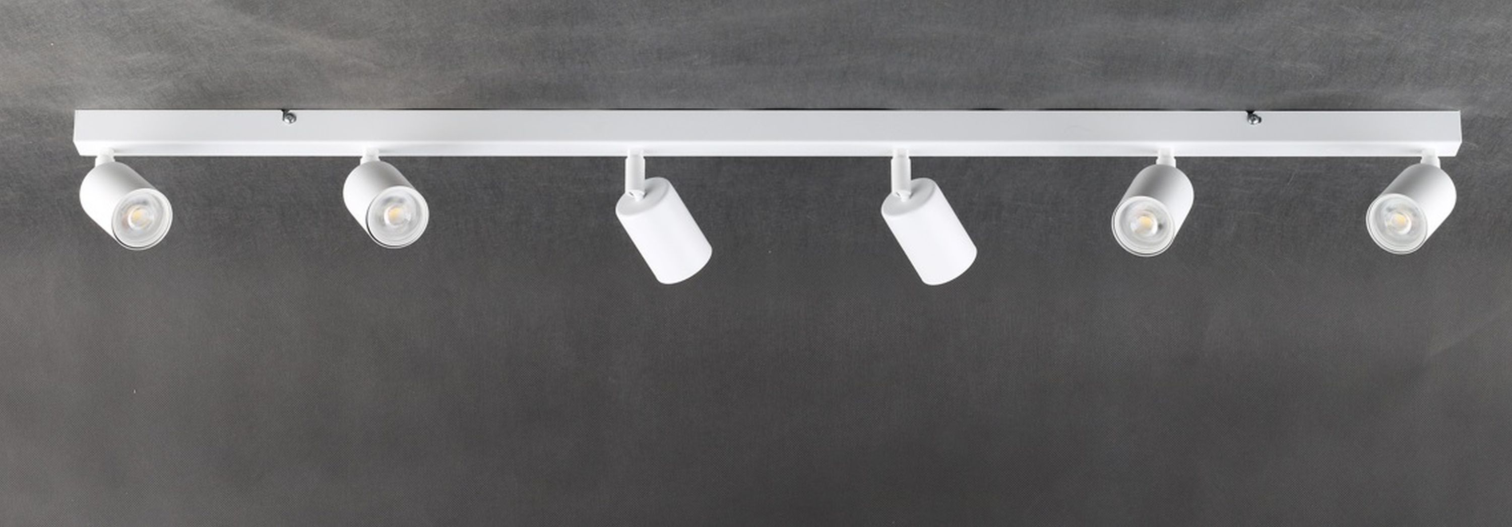 TK Lighting Top lampa podsufitowa 6x10 W biała 6878