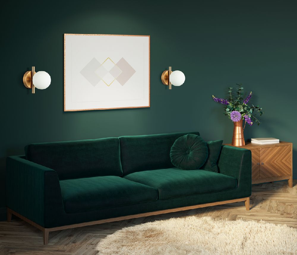 Italux Reverso kinkiet 1x25 W mosiądz WL-5622-1-BRO-W